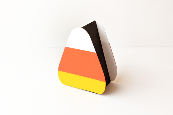 Candy Corn Shaped Gift Box SVG: 3D SVG Shapes Review