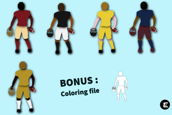 Football Players After the Game: A 3D SVG Shapes Review
