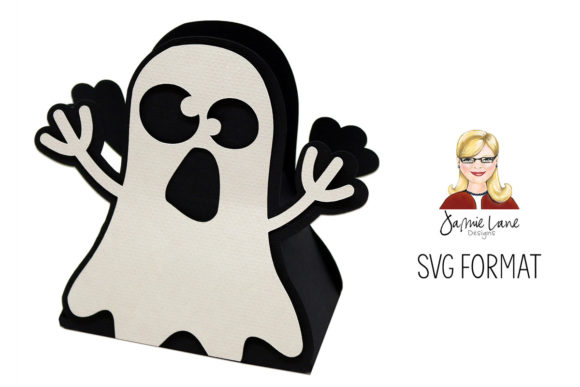 Ghost Treat Box: A 3D SVG Shape for Branding