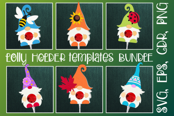 Gnomes Lolly Holder 3D SVG Shapes Review