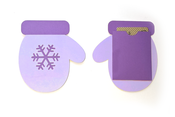 Mitten Gift Card Holder SVG: A 3D SVG for Christmas Branding