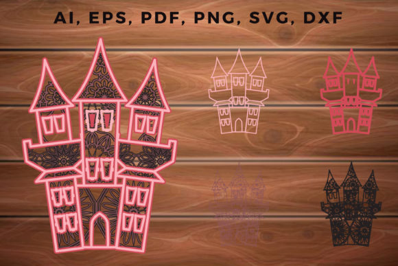 Multi Layer Halloween Home SVG: 3D Shapes Review