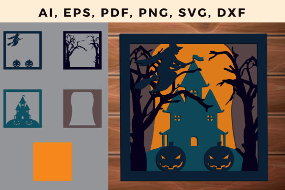 Review: 3D SVG Halloween Frame for Sales