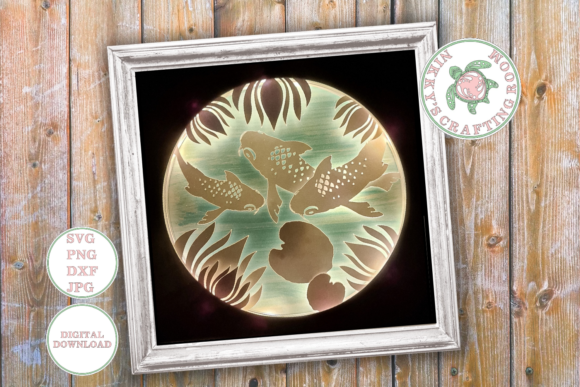 Review: Koi 3d Shadow Box Template for Embroidery
